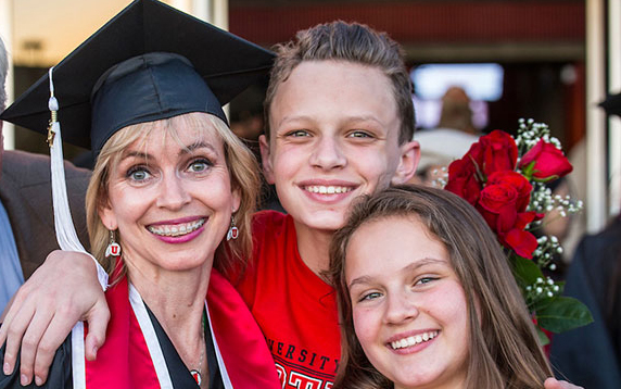 graduation at the University of Utah